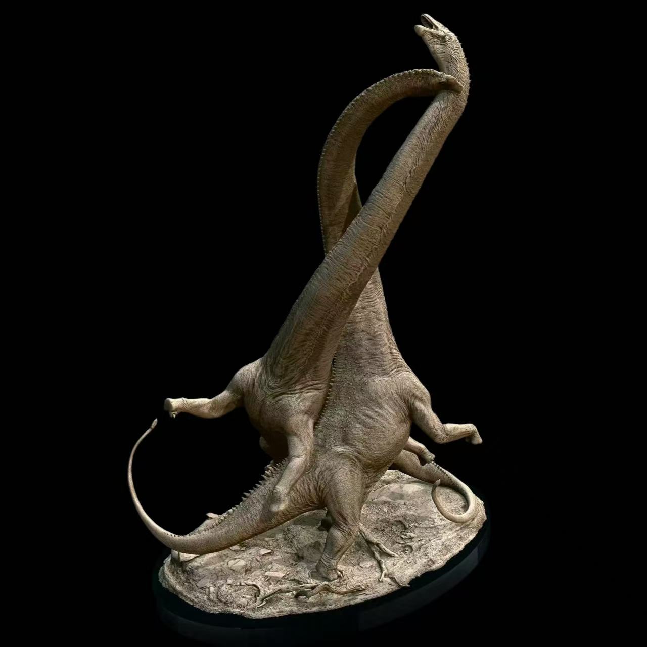 Mamenchisaurus "The Ritual" Statue Model Kit 1:35 Scale Sculpted by David Krentz  B&G Studio