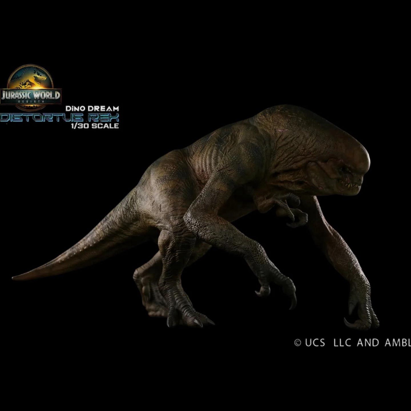 DinoDream  | Jurassic World Distortus Rex Statue / D-rex | 1/30 Scale