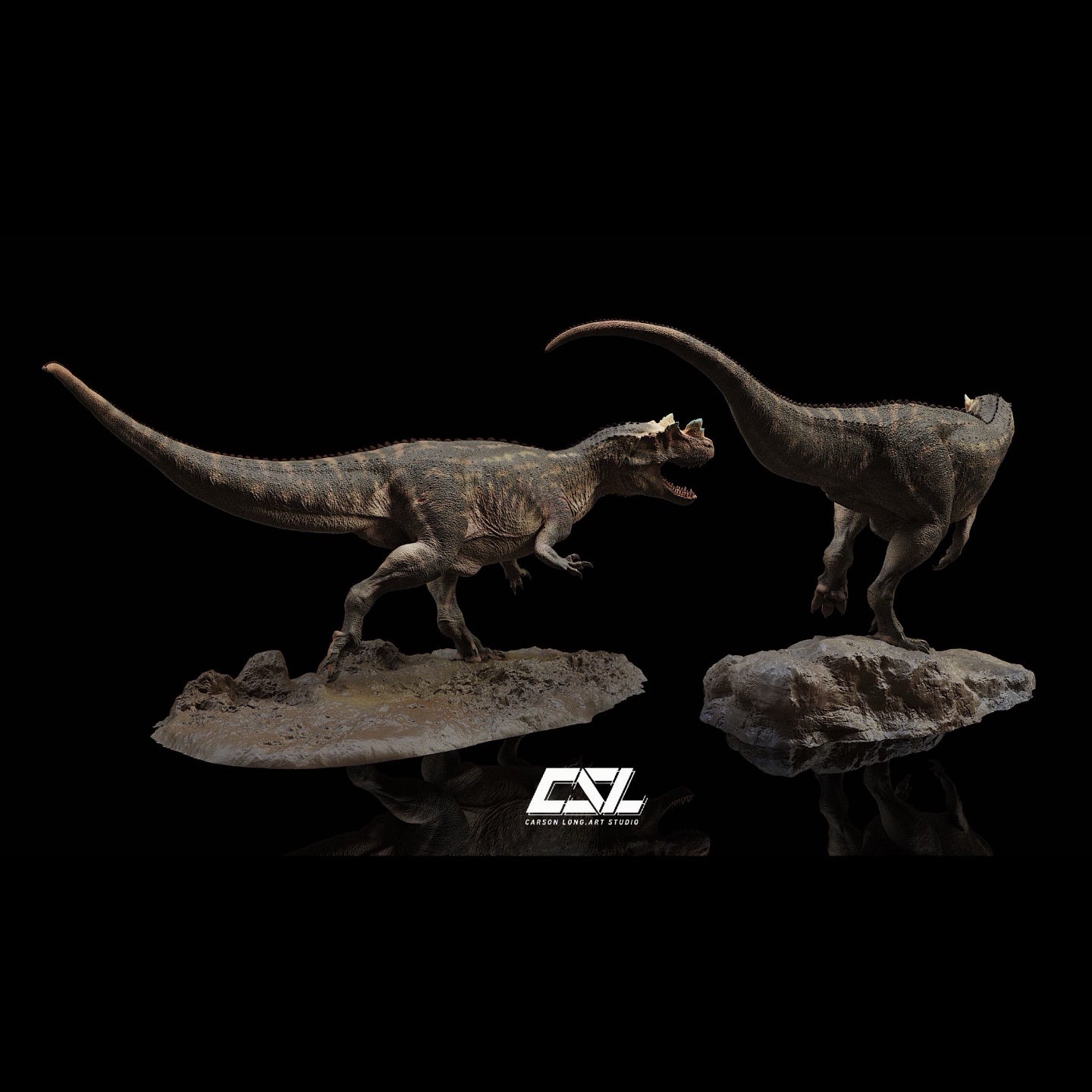 Ceratosaurus dentisulcatus Statue Model Kit 1:35 1:18 Scale CSL Studio