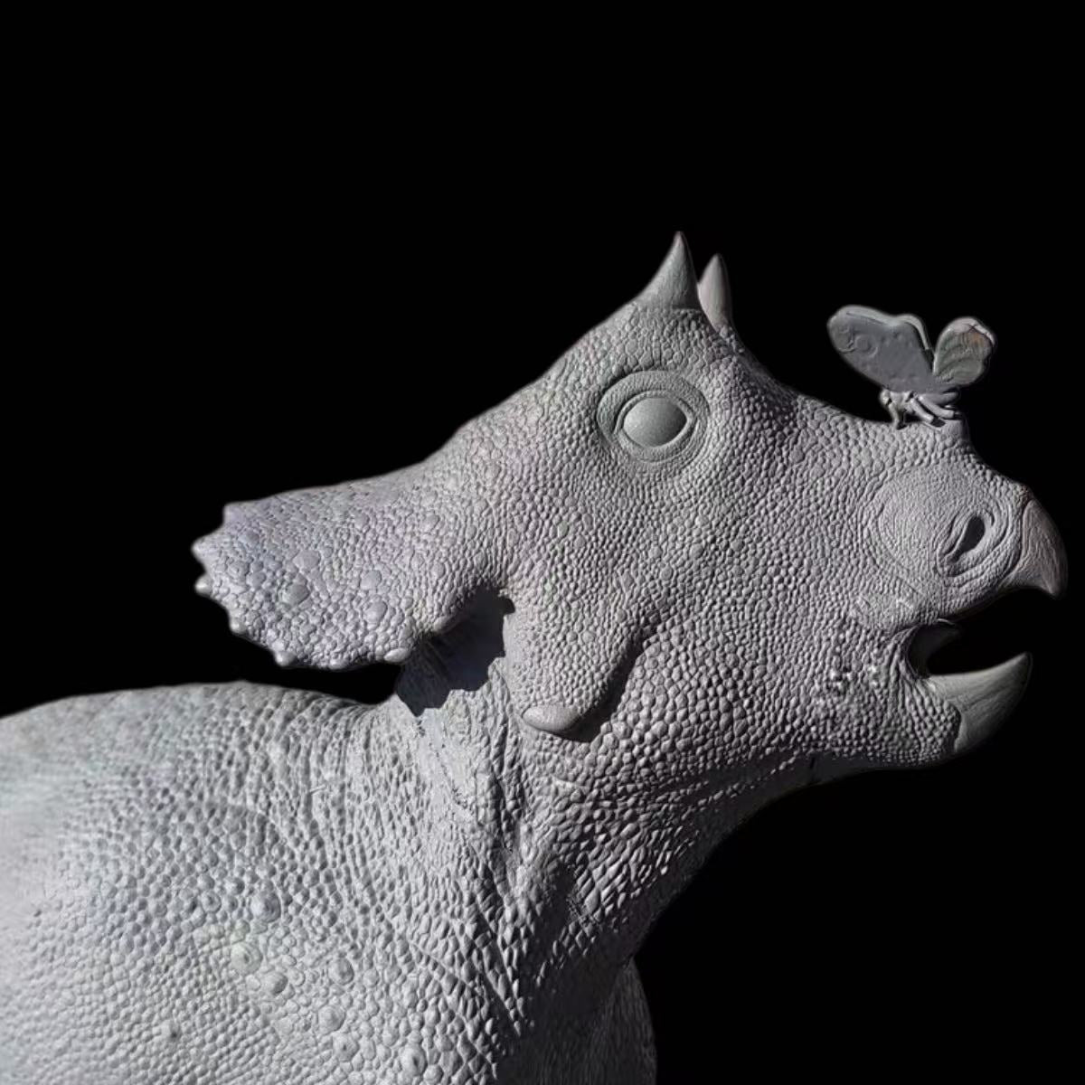 Juvenile Triceratops Scene Statue Model Kit 1:10&nbsp; ScaleDinosoul Studio