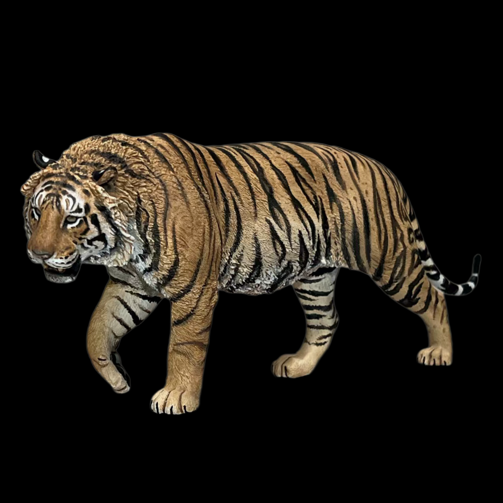 Panthera tigris tigris statue Model Kit 1:10 1:15 1:18 1:35 Scale APHID STUDIO