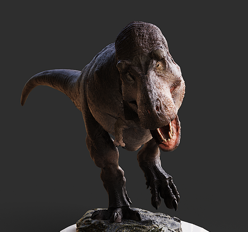 Tyrannosaurus rex Statue Model Kit 1:20 1:35 Scale Lemon Drops Studio