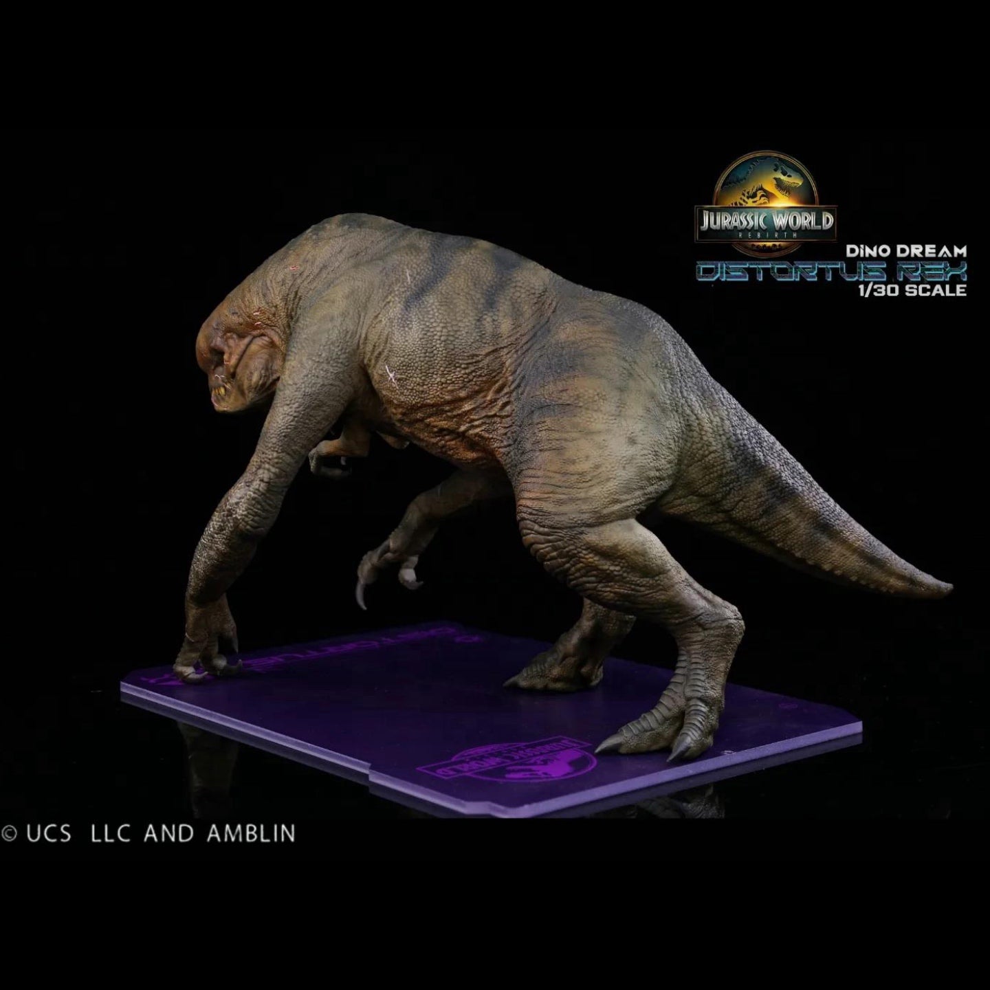 DinoDream  | Jurassic World Distortus Rex Statue / D-rex | 1/30 Scale