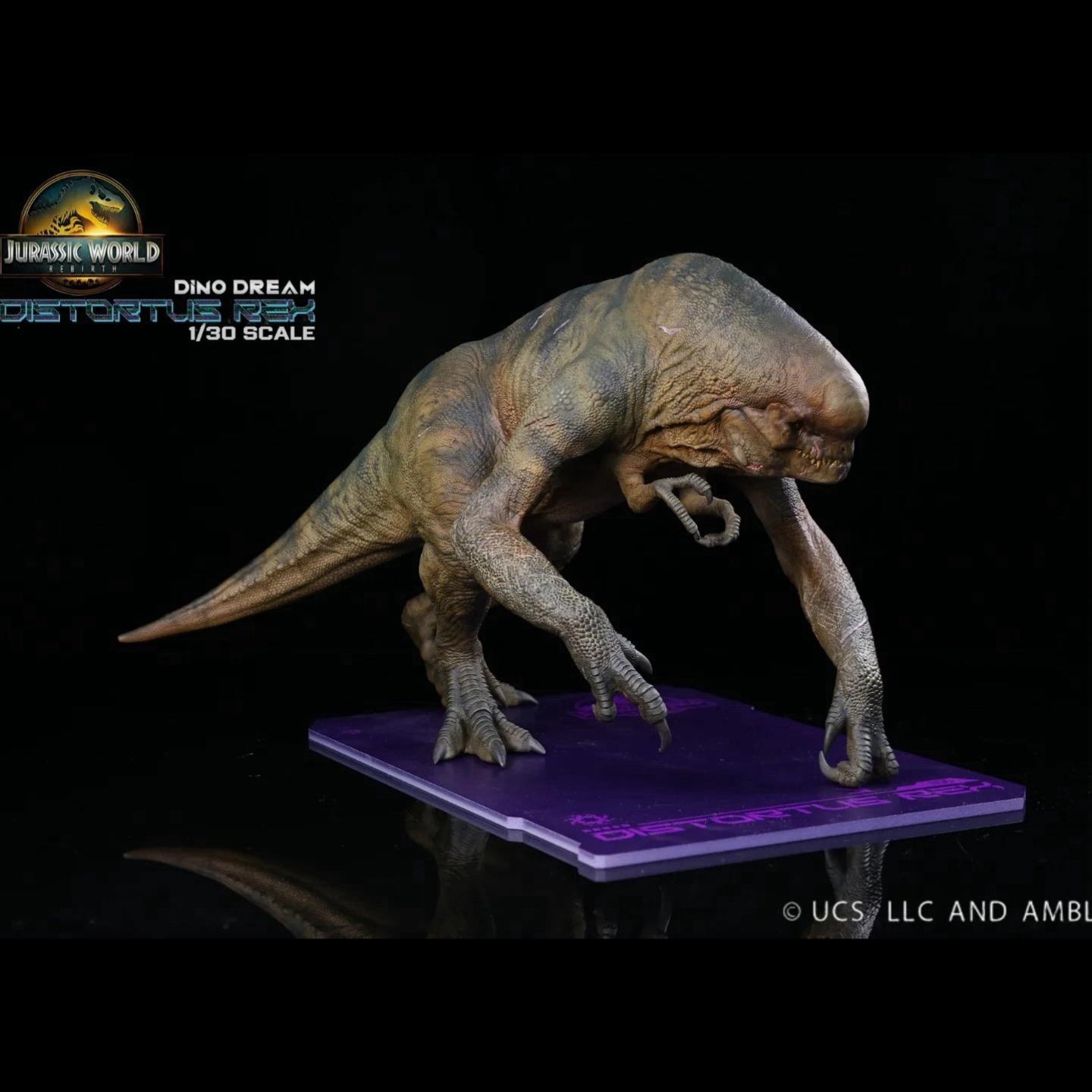 DinoDream  | Jurassic World Distortus Rex Statue / D-rex | 1/30 Scale