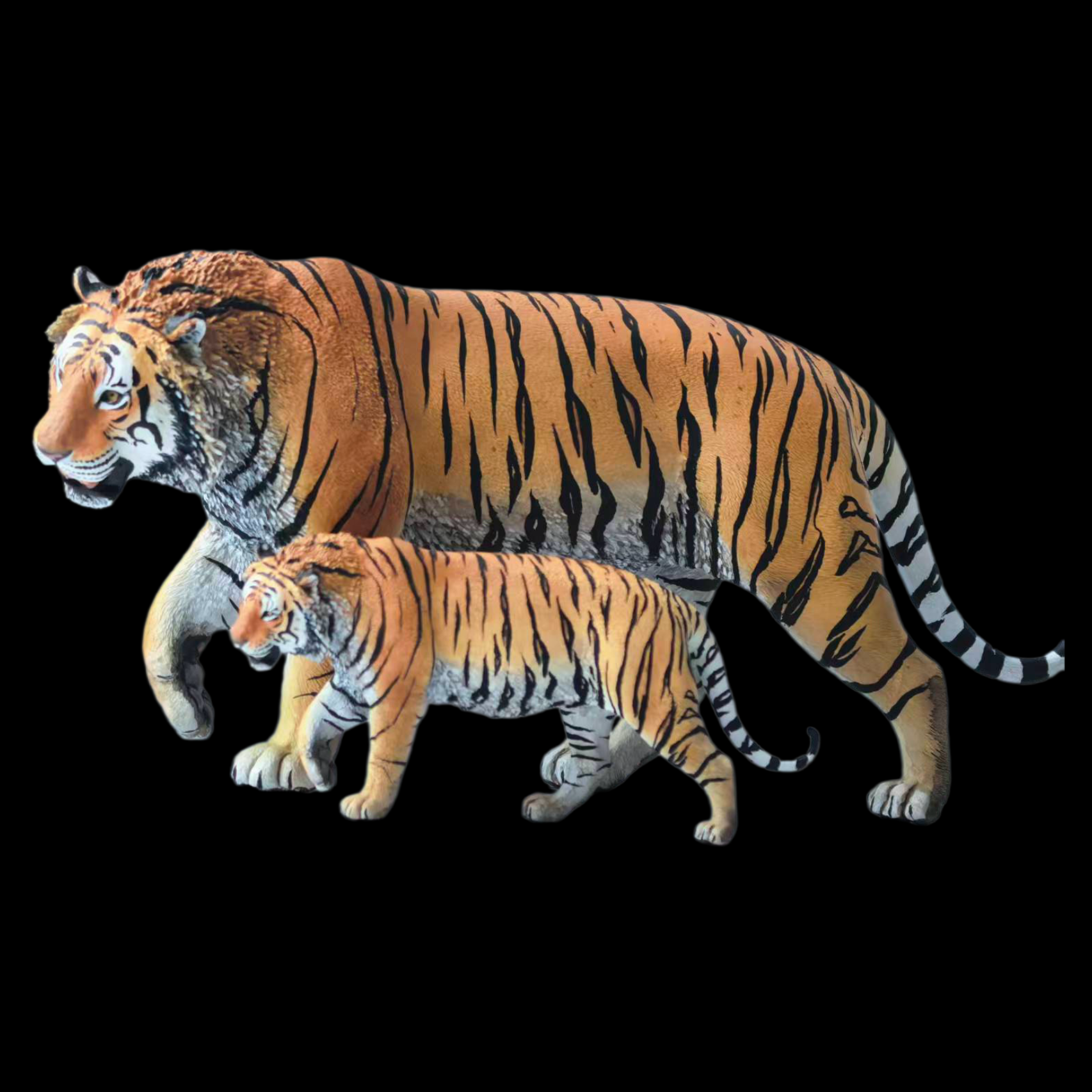 Panthera tigris tigris statue Model Kit 1:10 1:15 1:18 1:35 Scale APHID STUDIO