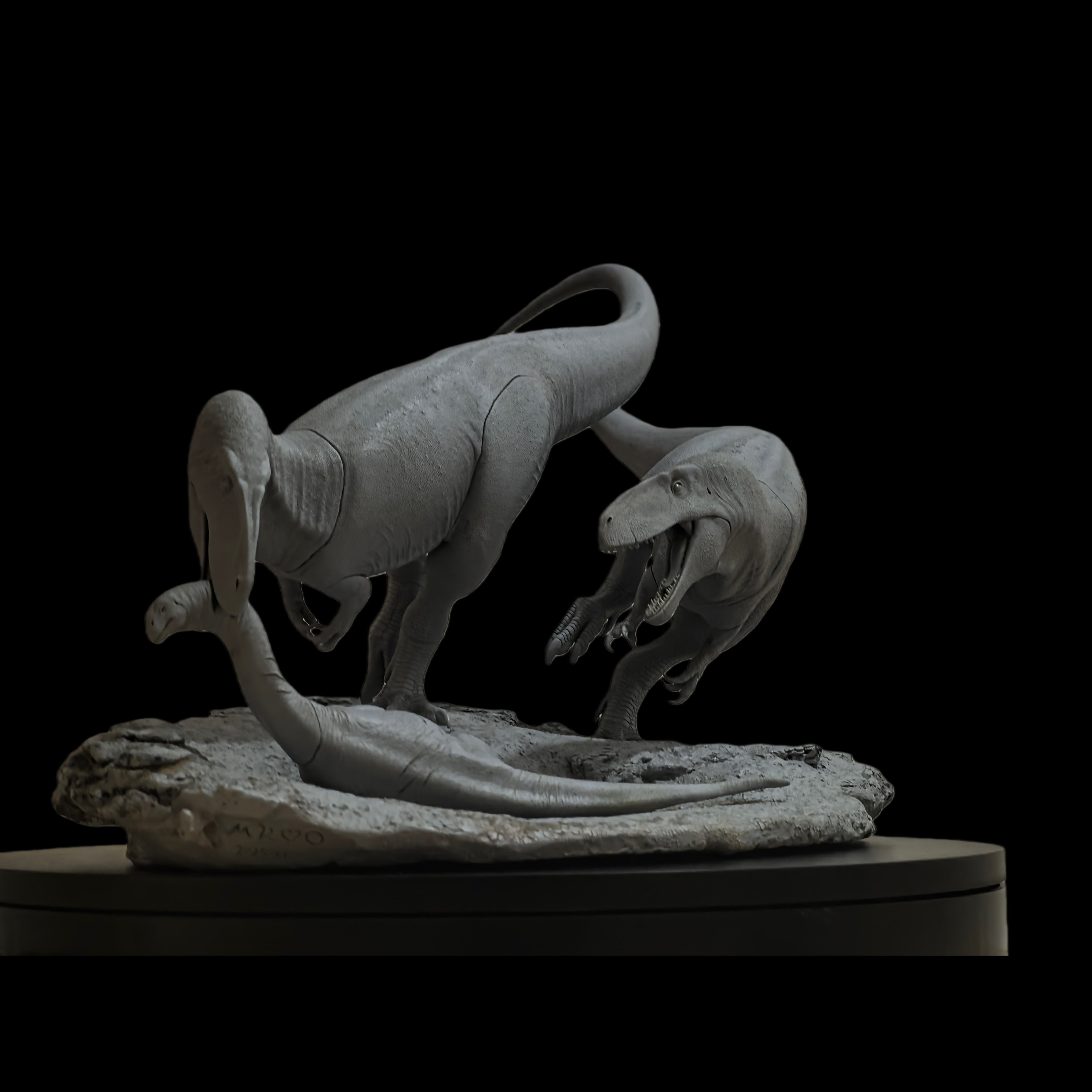 Megalosaurus Statue Model Kit 1:20 Scale MK Studio