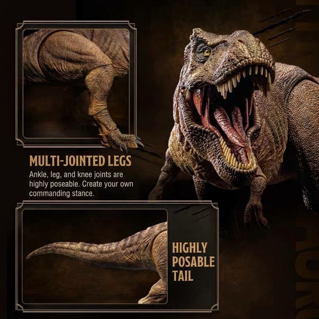Blokees TERRAVENTURE 1:35 Scale Jurassic World Tyrannosaurus Rex Action Figure Model Kit (TL01)
