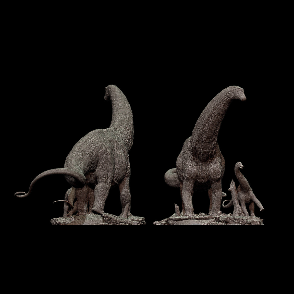 APATOSAURUS LOUISAE 1:35 MUSEUM-GRADE STATUE (GREY RESIN KIT / PAINTED EDITION | STANDARD & EX