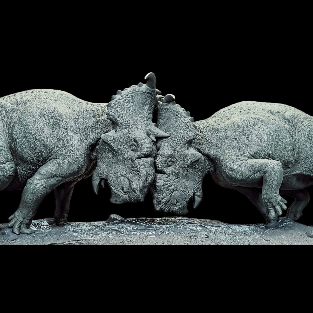 Pachyrhinosaurus statue Model Kit 1:35 1:20 Scale Dinosoul Studio