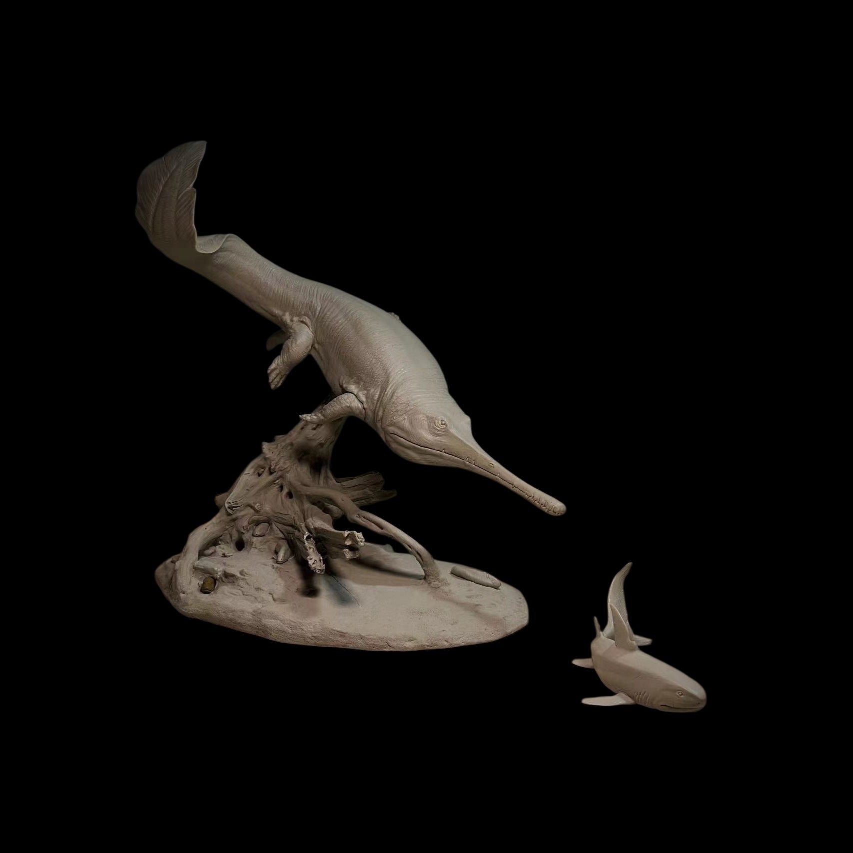 Prionosuchus statue Model Kit 1:20 Scale SenSen Studio