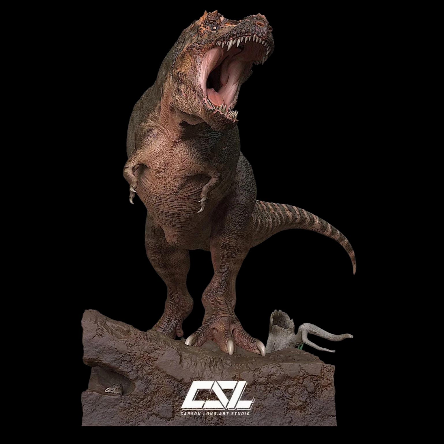 Tyrannosaurus Rex Scotty statue Model Kit 1:35 1:18 Scale Carson Long Studio