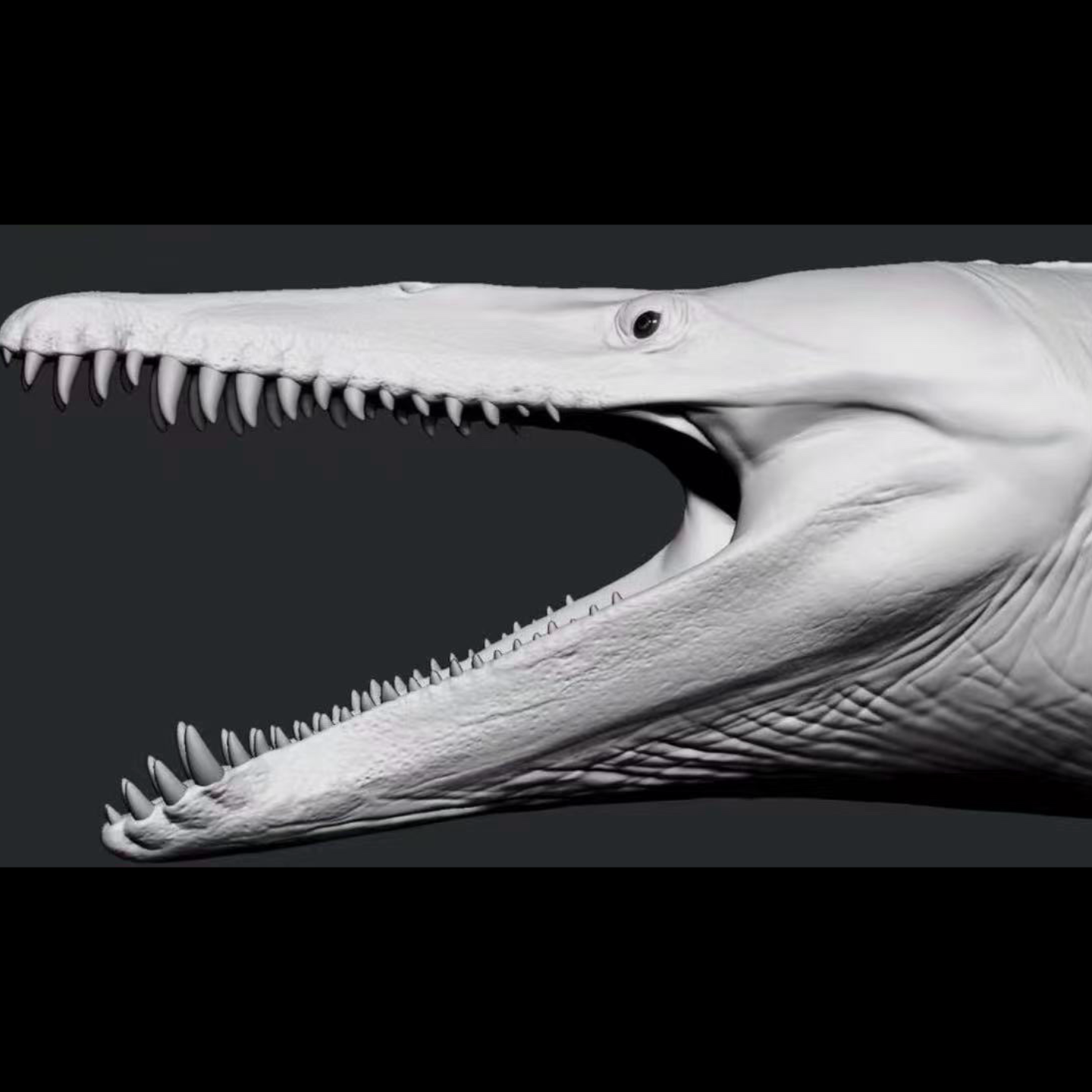 Kronosaurus statue Model Kit