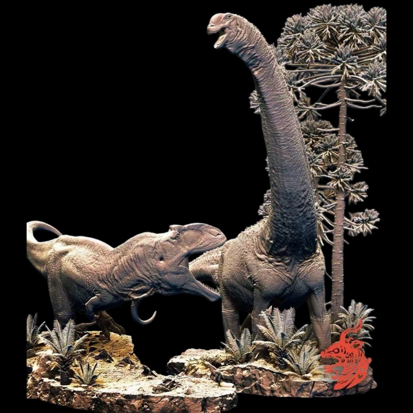 Giganotosaurus carolinii Statue Model Kit 1:35 1:18 Jacob Baardse