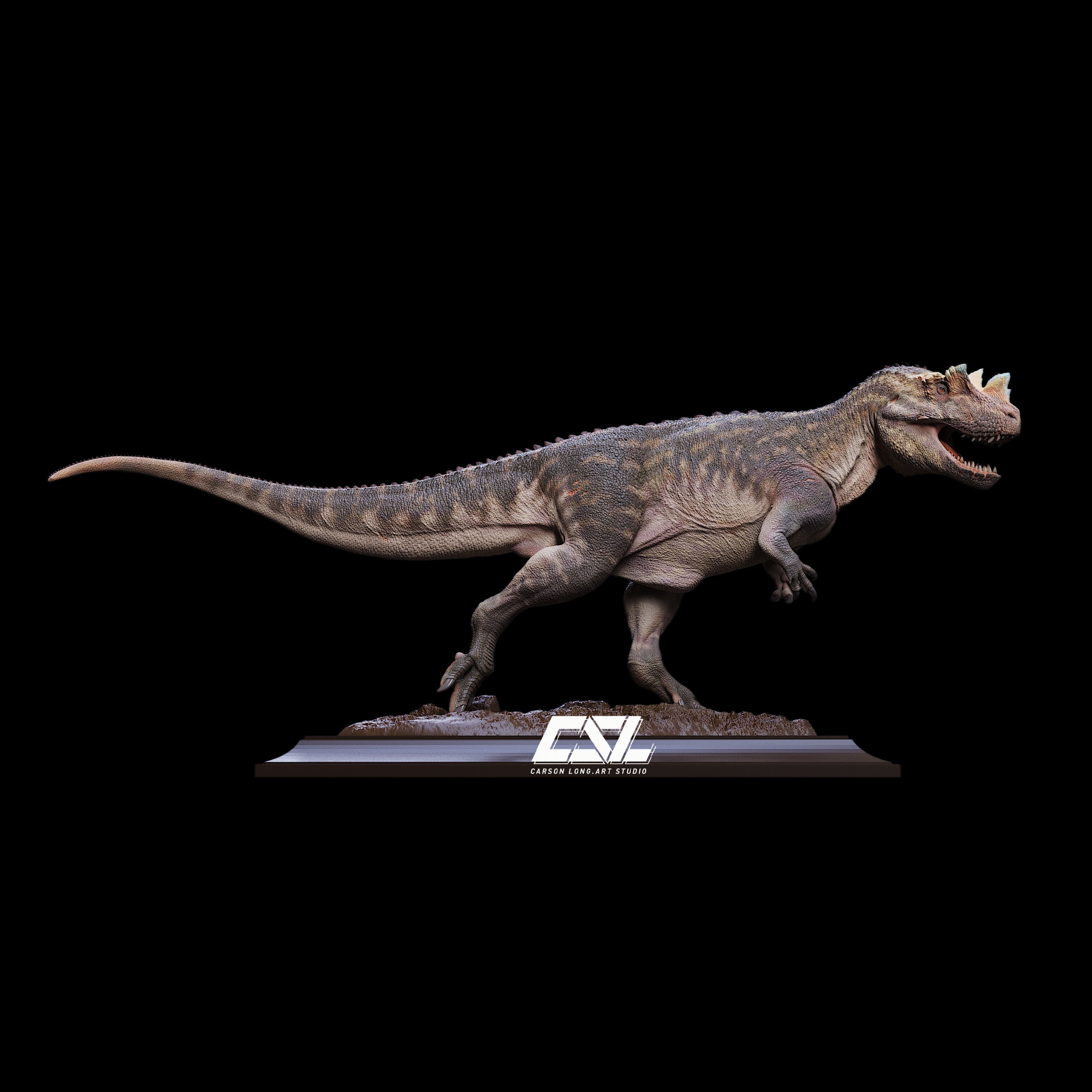 Ceratosaurus dentisulcatus Statue Model Kit 1:35 1:18 Scale CSL Studio