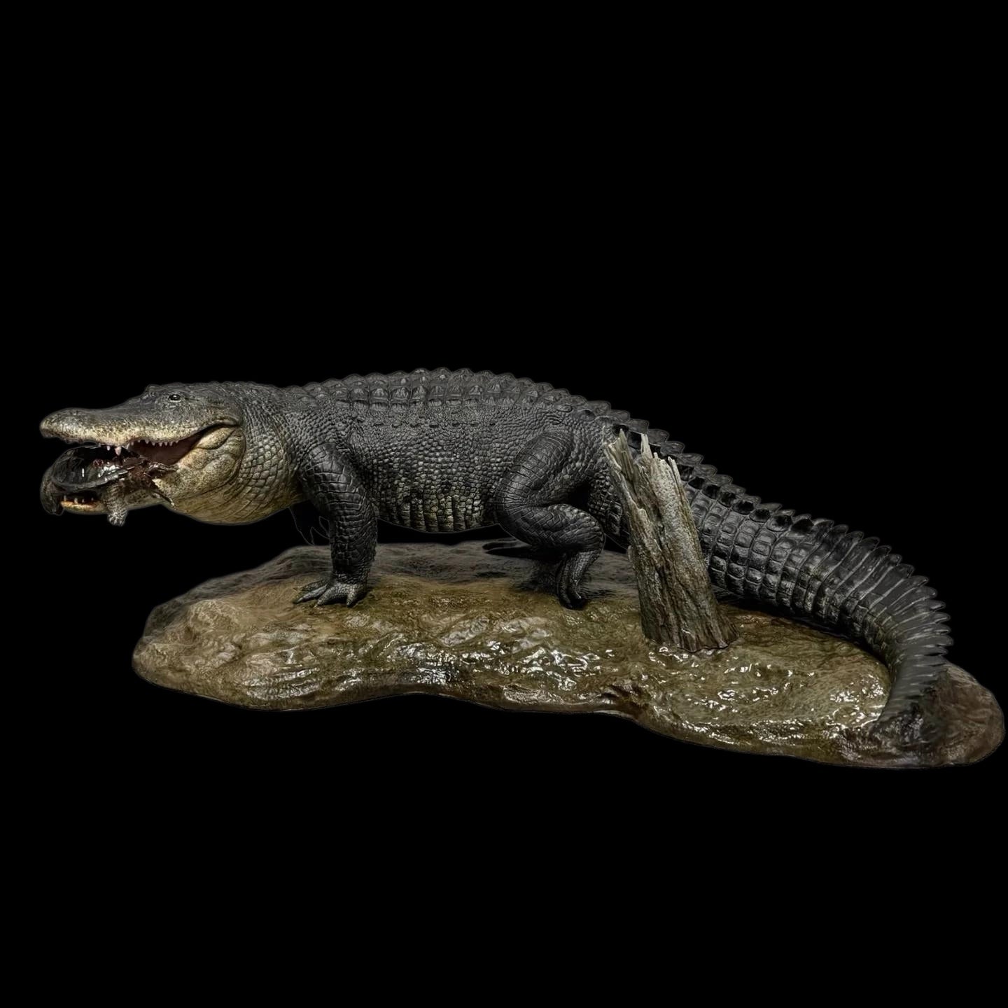AMERICAN ALLIGATOR statue Model Kit 1:10 1:15 1:18 1:35 Scale The Crocs Man Studio