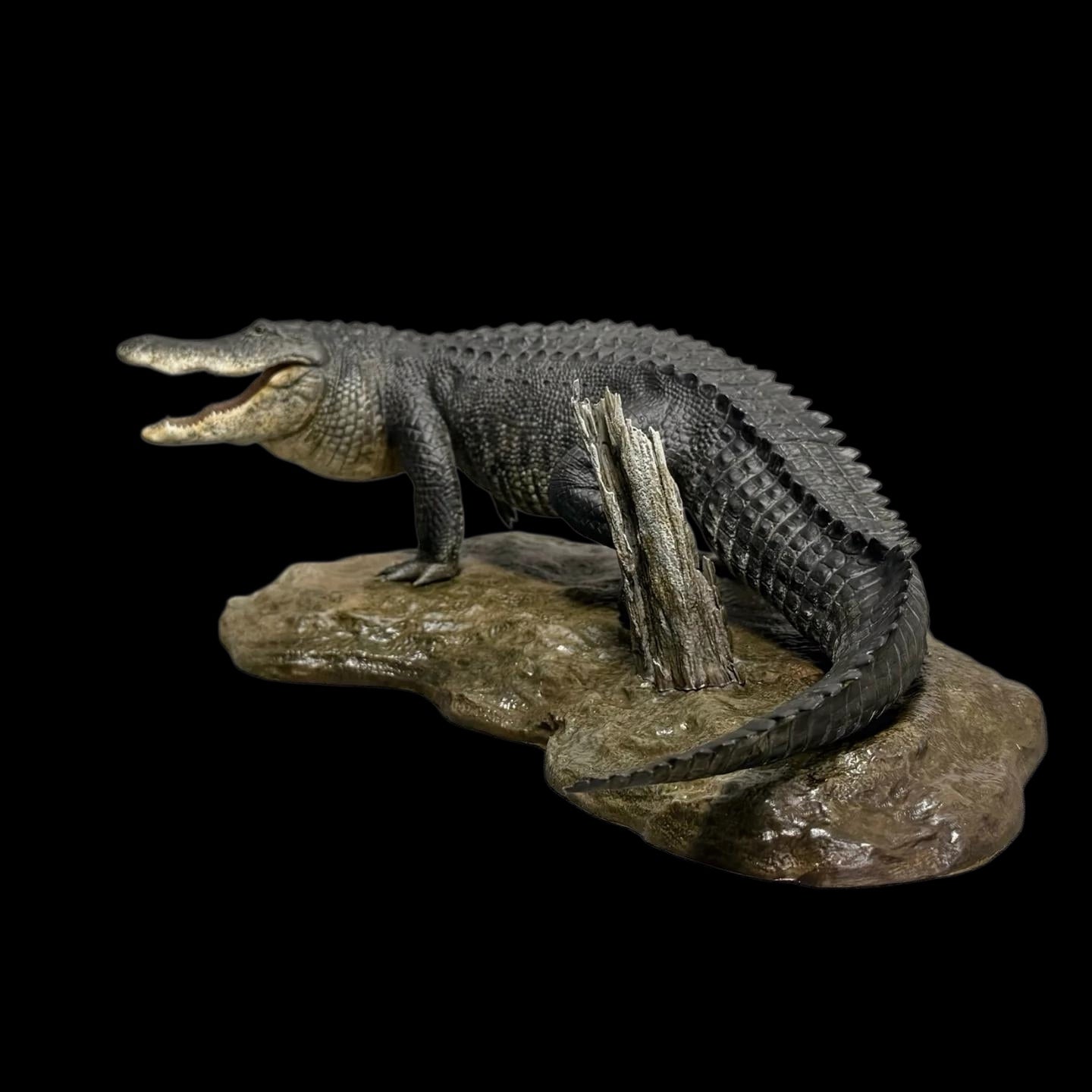 AMERICAN ALLIGATOR statue Model Kit 1:10 1:15 1:18 1:35 Scale The Crocs Man Studio