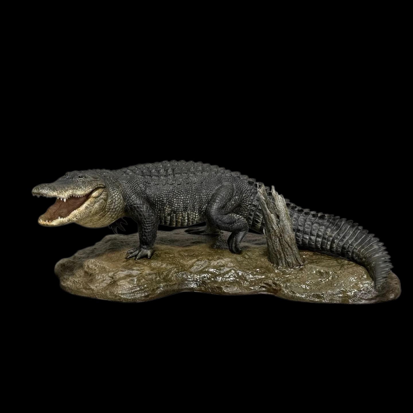 AMERICAN ALLIGATOR statue Model Kit 1:10 1:15 1:18 1:35 Scale The Crocs Man Studio