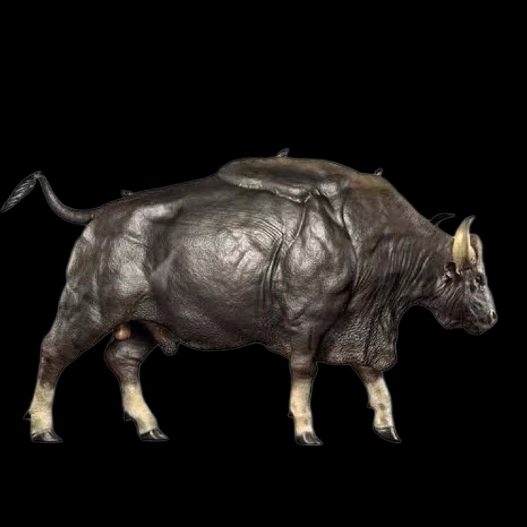 Gaur statue Model Kit The Crocs Man Studio