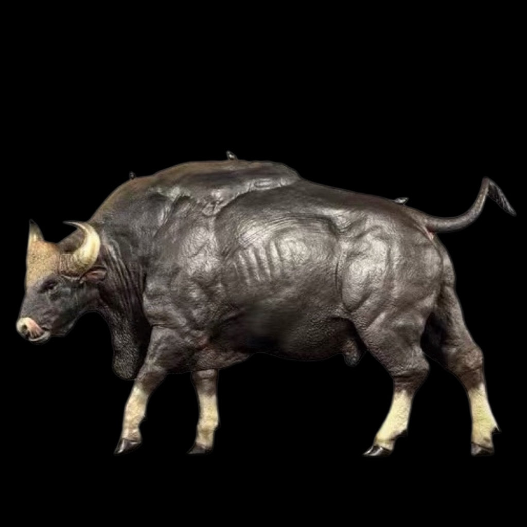 Gaur statue Model Kit The Crocs Man Studio