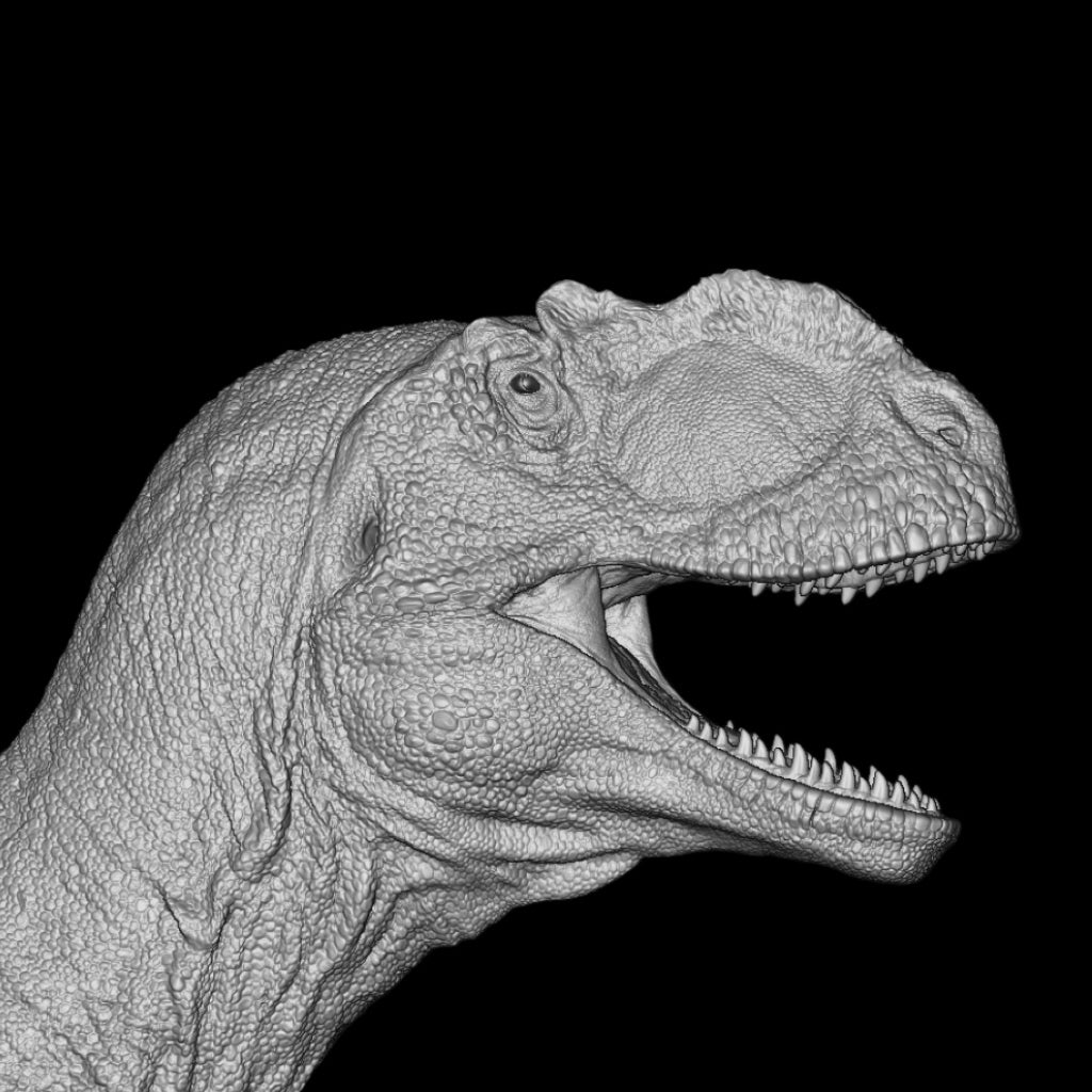Yangchuanosaurus statue Model Kit Aokhan Studio