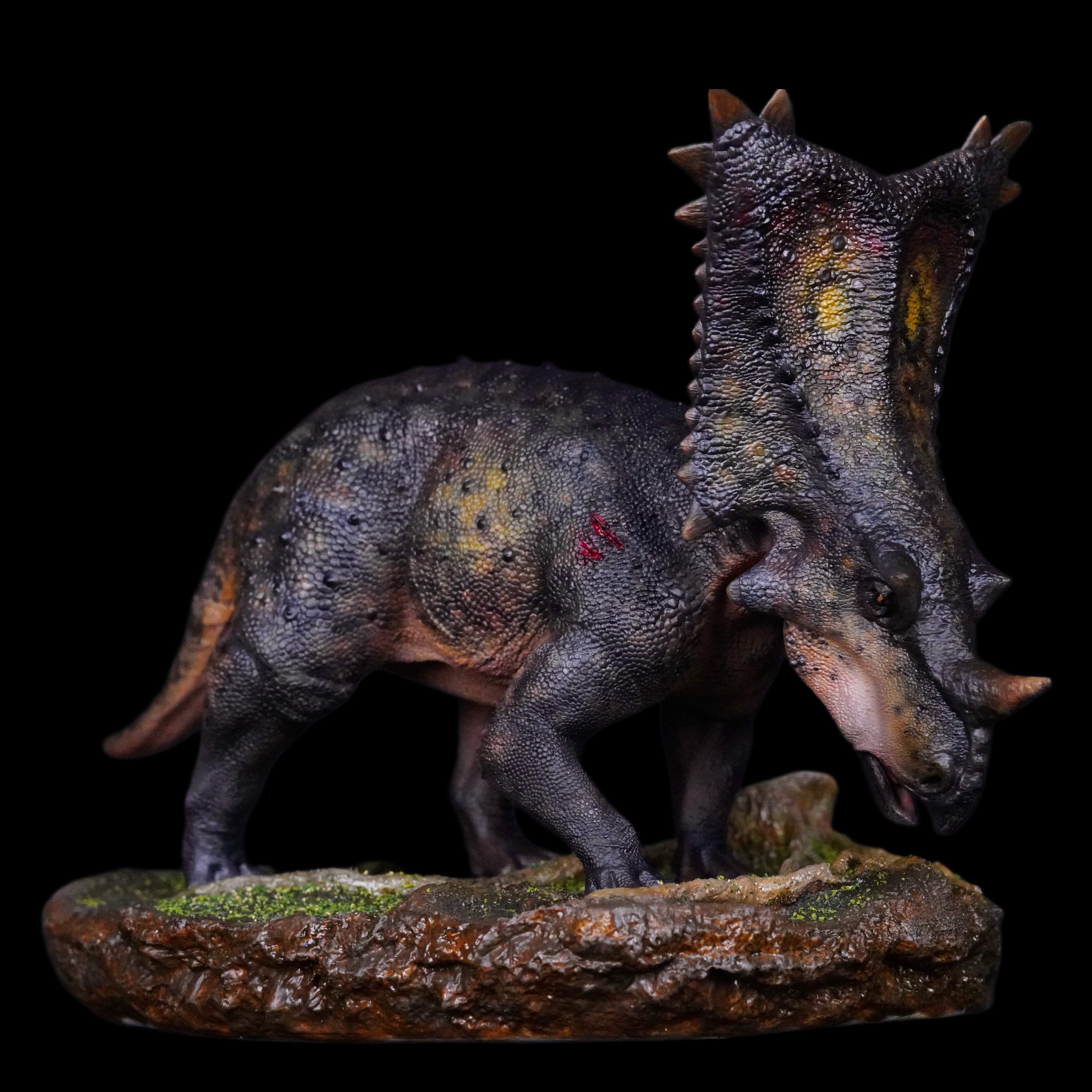 Chasmosaurus belli Statue Model Kit 1:18  Scale LOKJOYTEN STUDIO