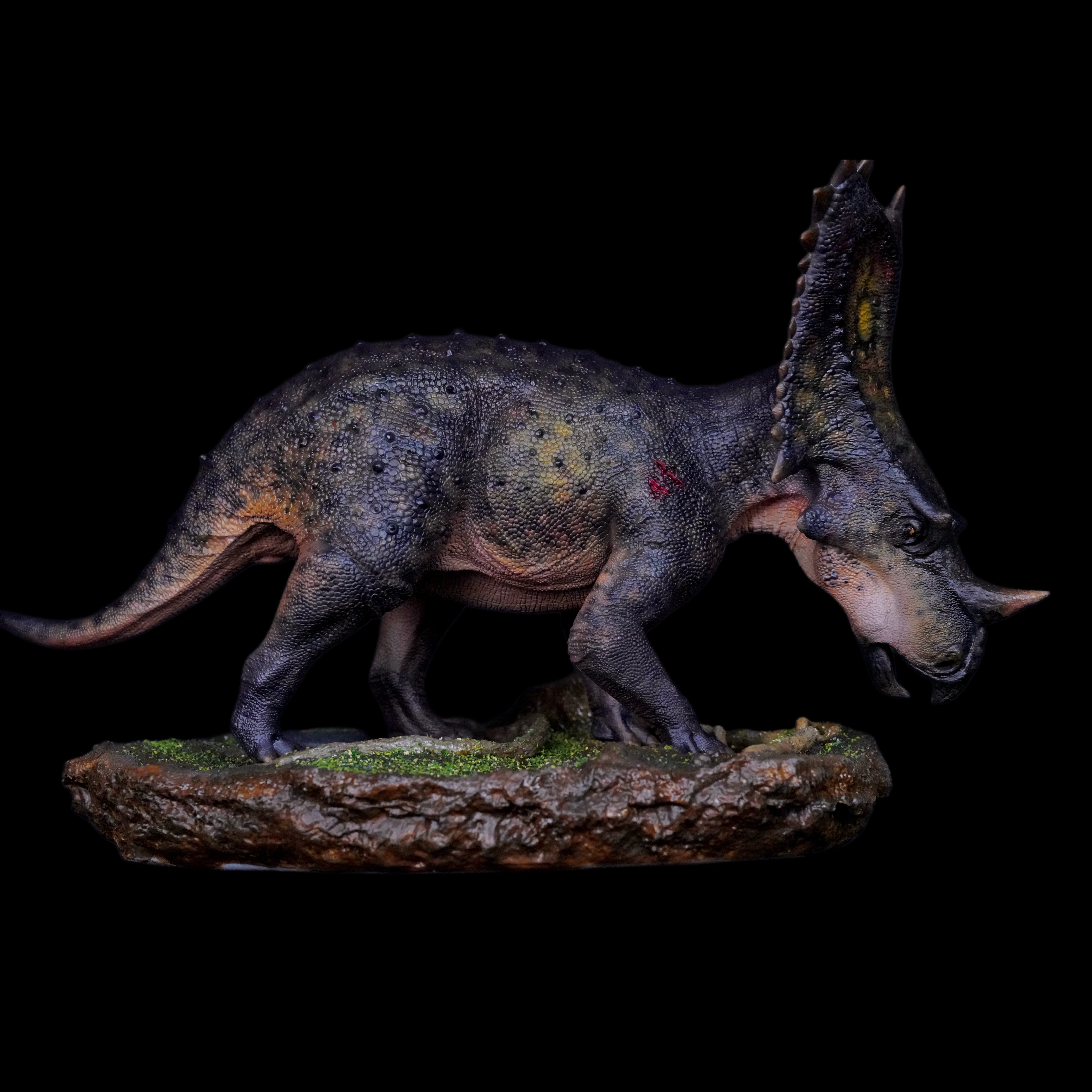 Chasmosaurus belli Statue Model Kit 1:18  Scale LOKJOYTEN STUDIO