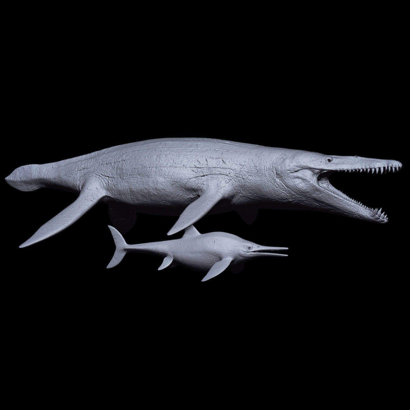 Kronosaurus statue Model Kit Jacob Baardse