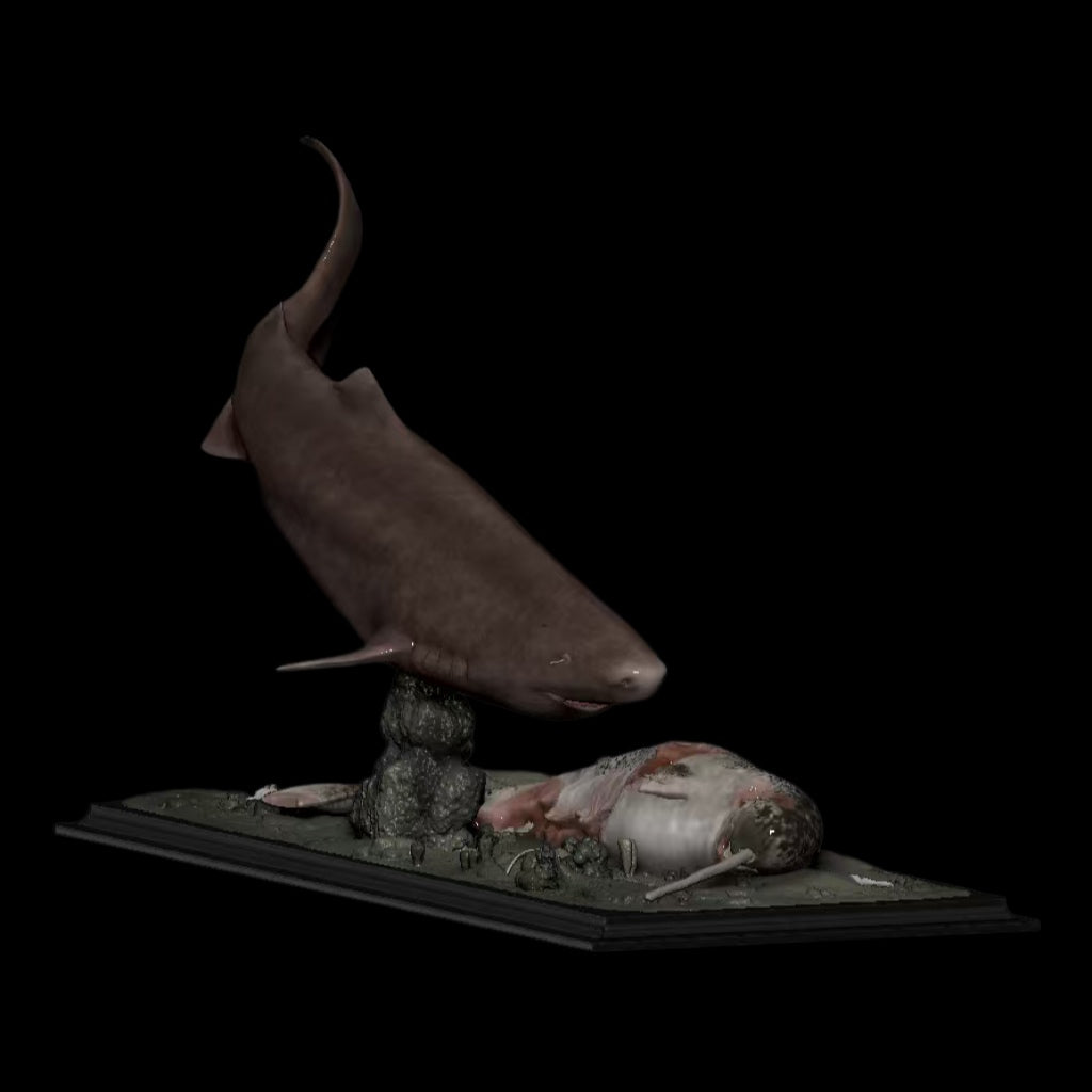 Greenland Shark statue Model Kit  APHID STUDIO