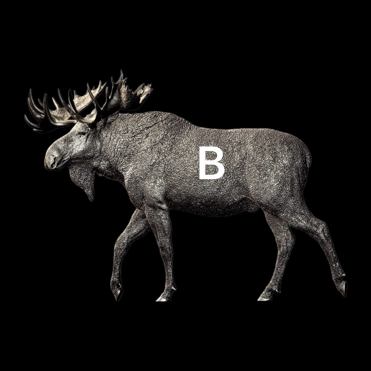 North American Moose statue Model Kit 1:35 1:18 1:15 1:10 Scale Art&Evolution Studio