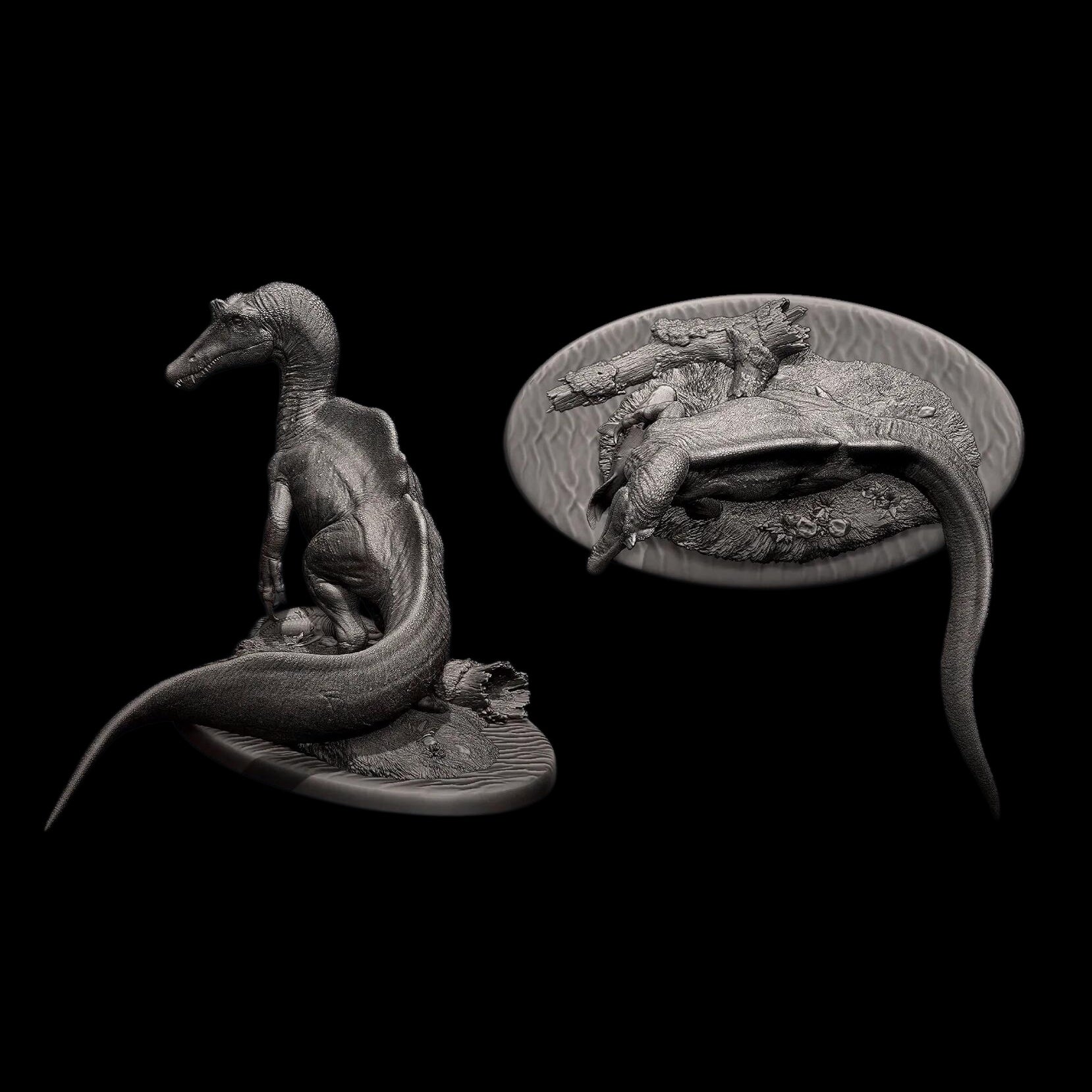 Ichthyovenator laosensis Model Kit 1:35 1:18 Scale Xbeixia Studio