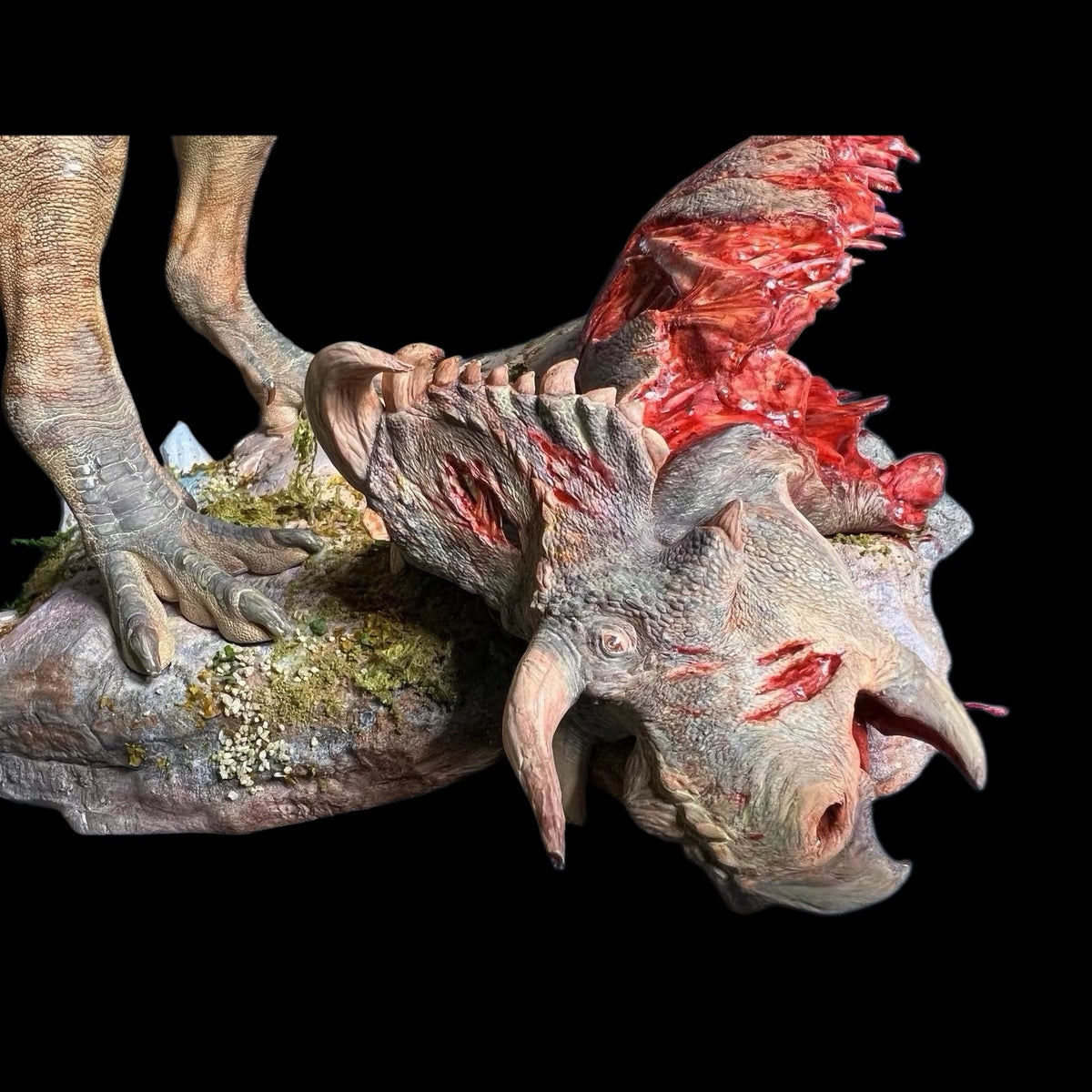 GORGOSAURUS PAINTED STATUE 1:18  CARSON LONG STUDIO