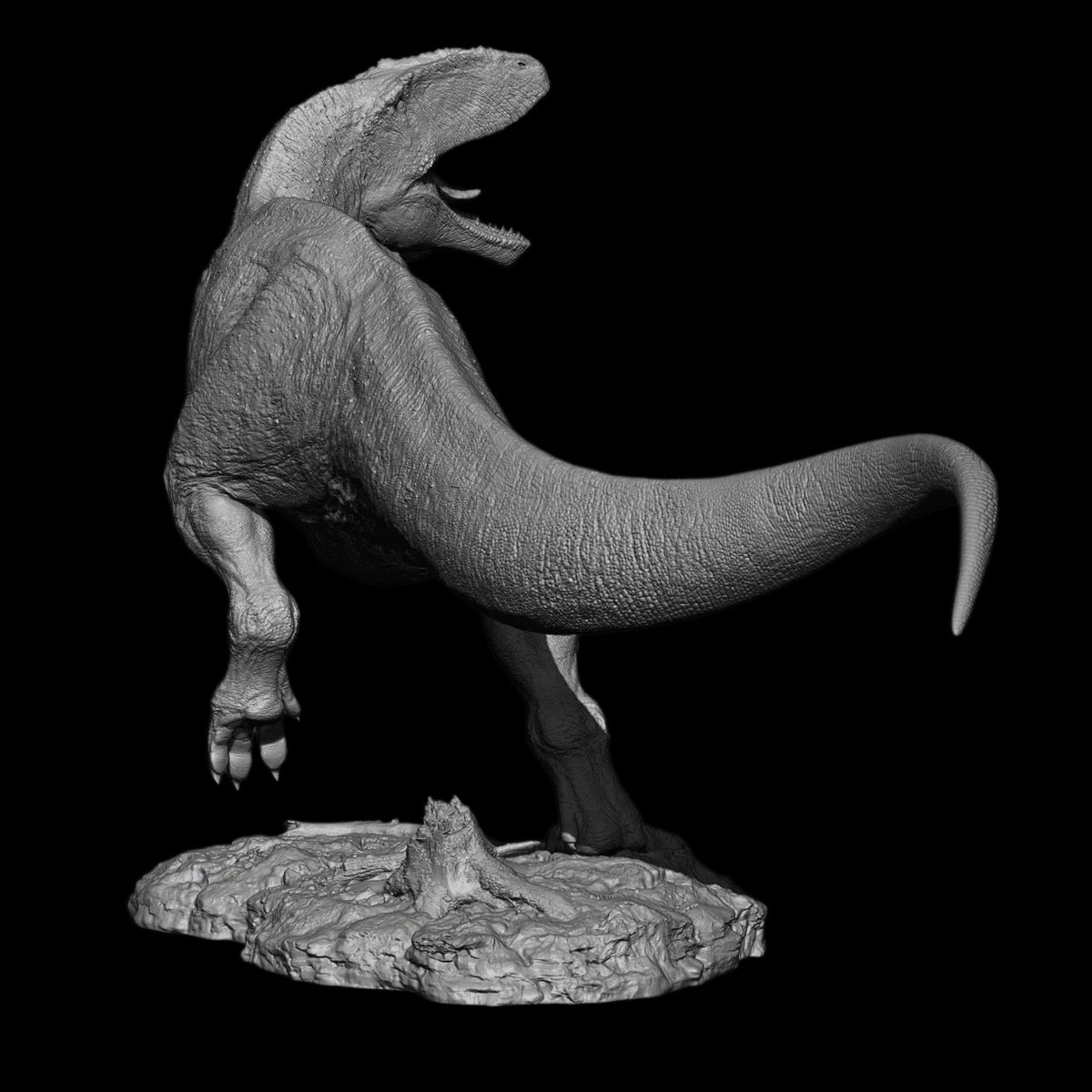 Carcharodontosaurus Statue Model Kit 1:15 Scale Showanna Studio