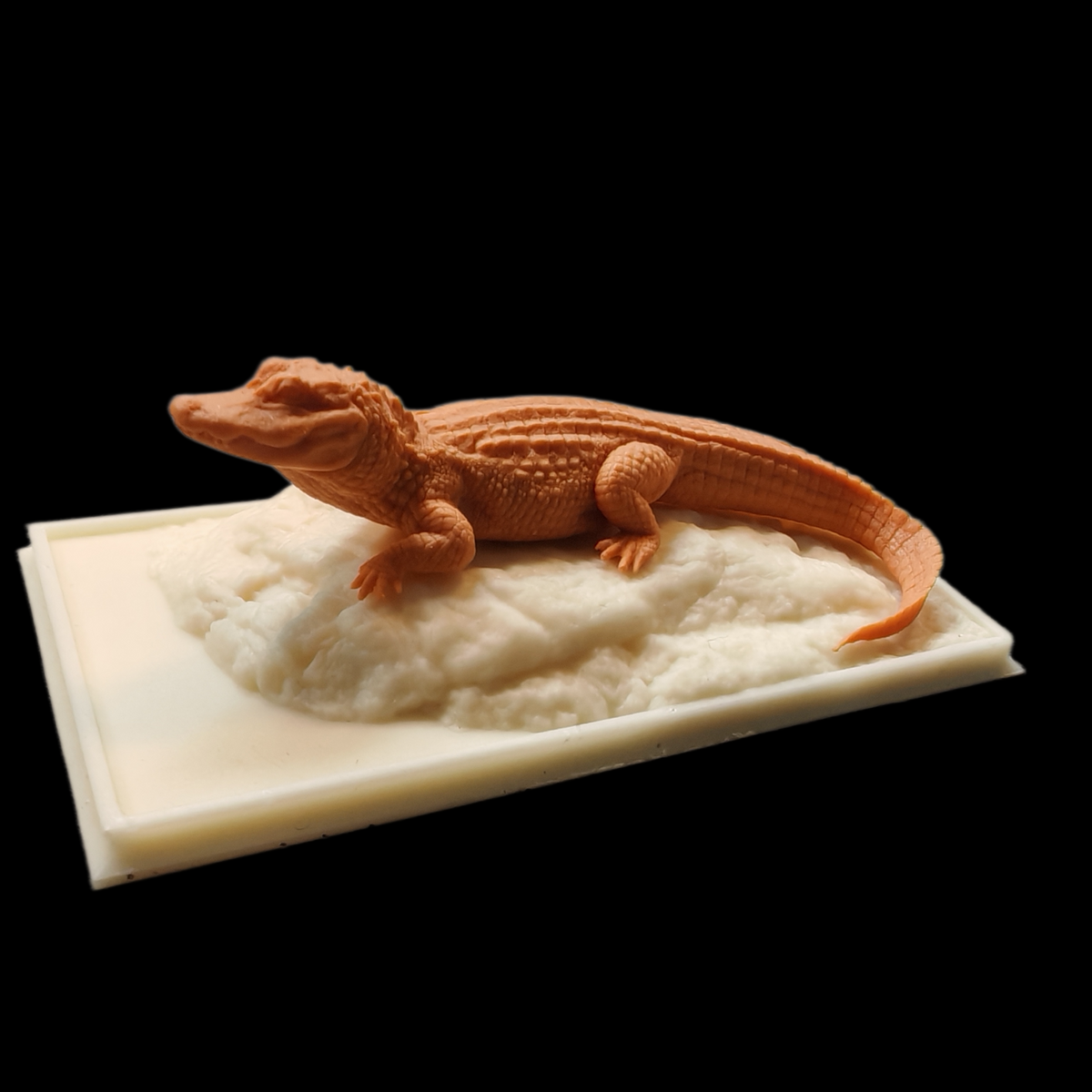 Alligator sinensis 1:35 ART STATUE (RESIN KIT / PAINTED EDITION) — PRESENTED BY APHID STUDIO