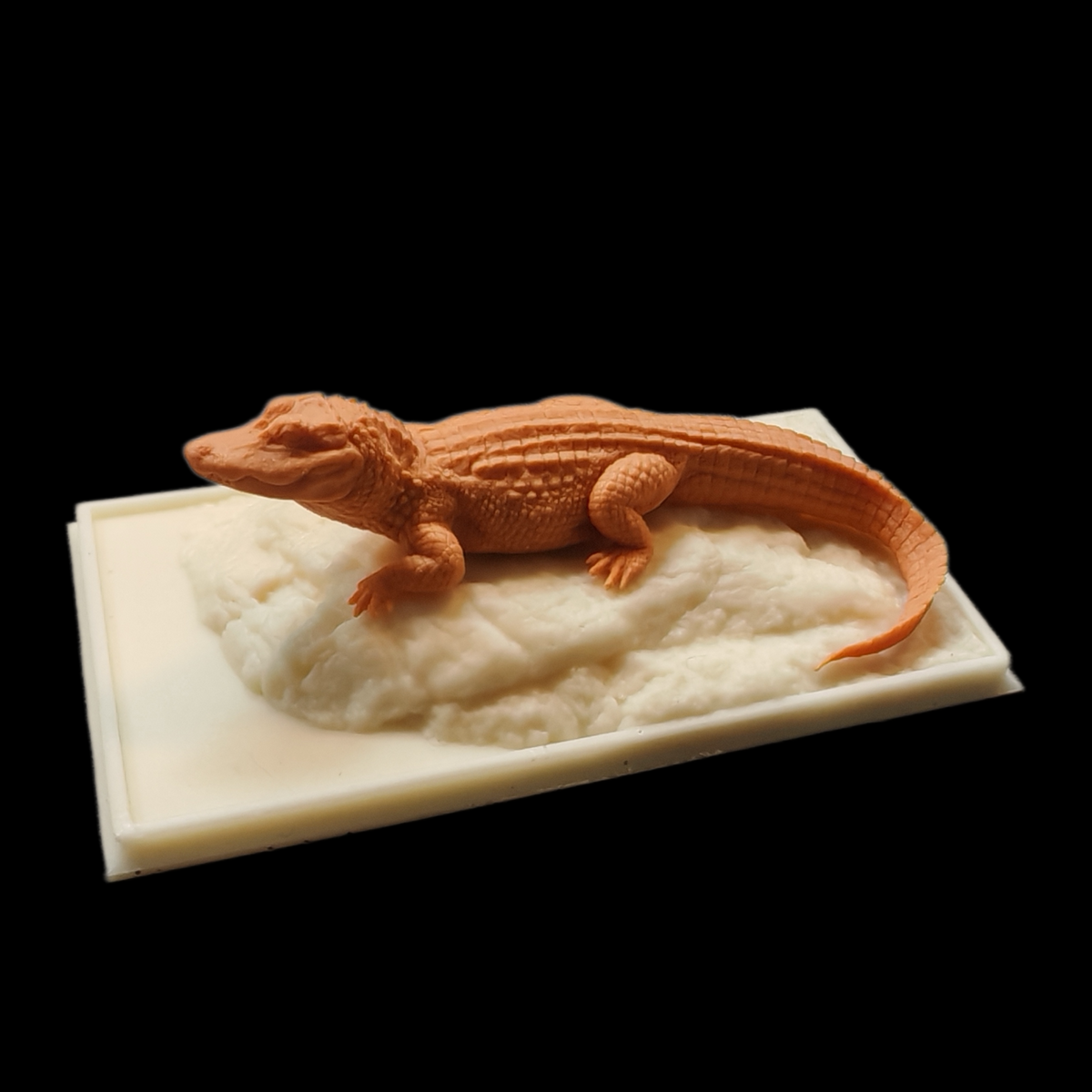 Alligator sinensis 1:35 ART STATUE (RESIN KIT / PAINTED EDITION) — PRESENTED BY APHID STUDIO