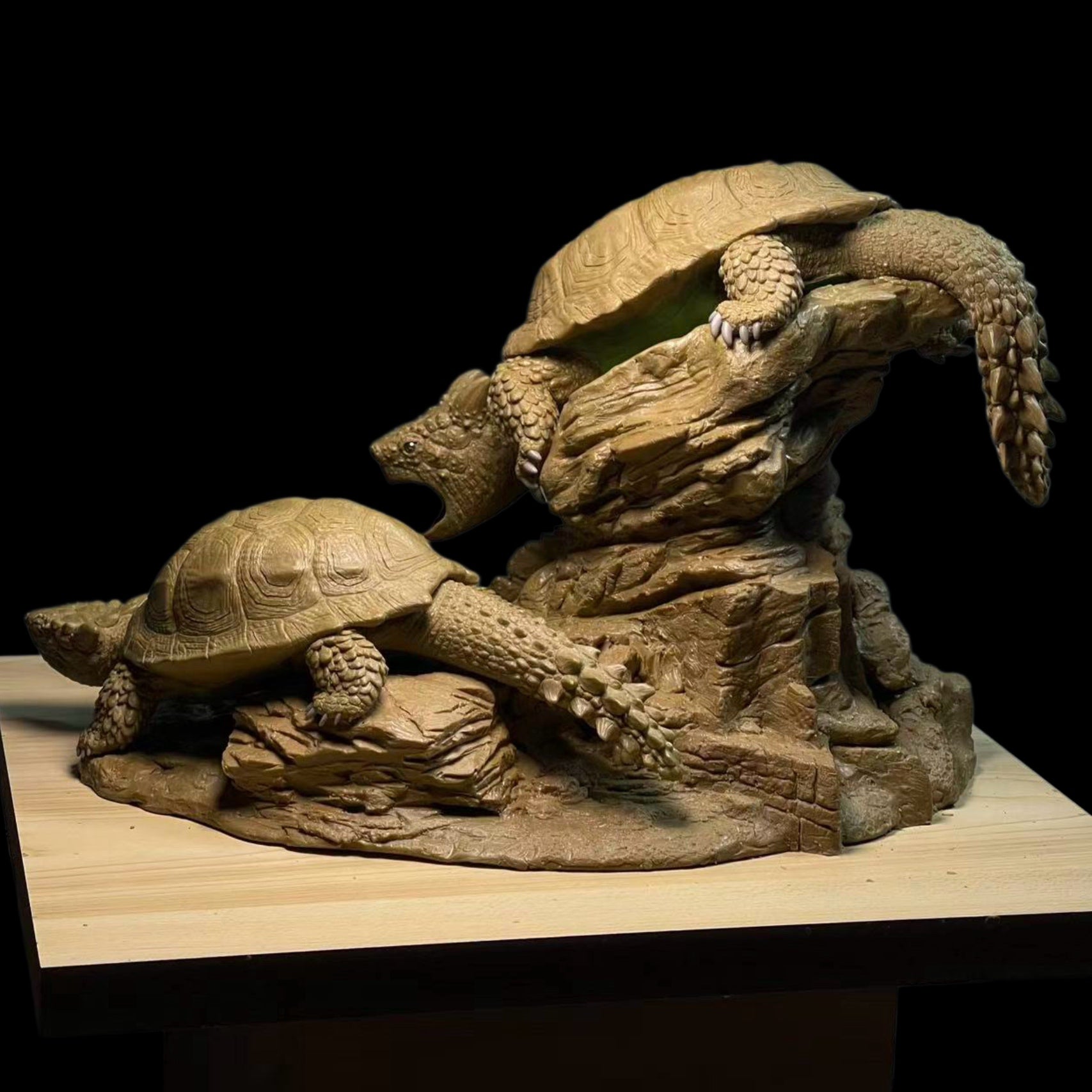 Meiolania platyceps statue Model Kit 1:10 Scale Sensen Studio