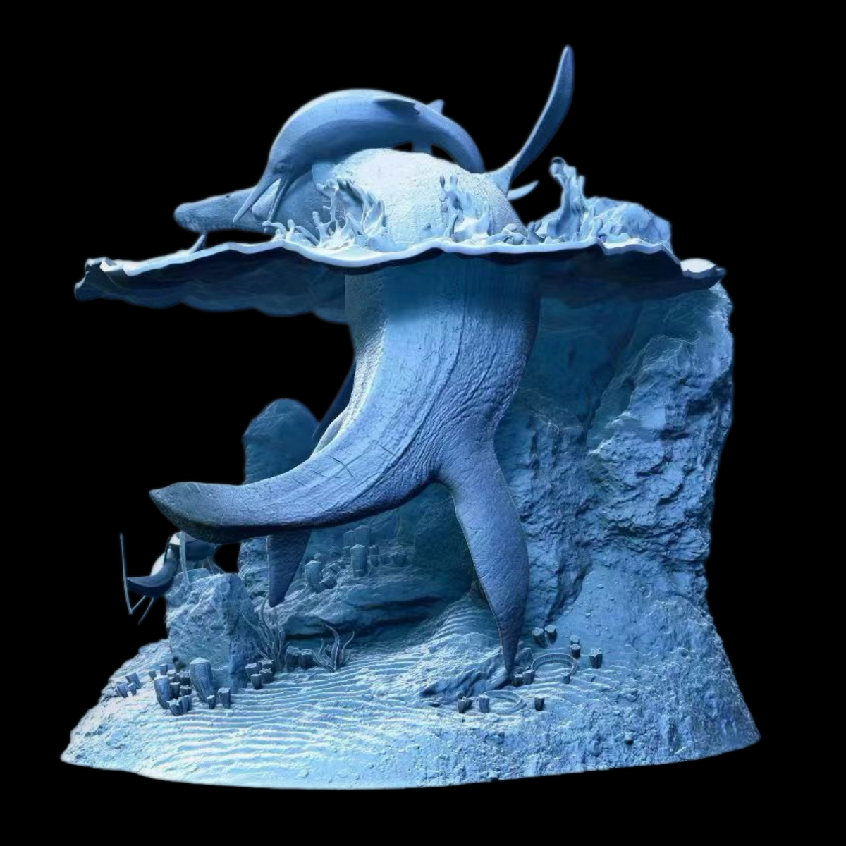 KRONOSAURUS 1:15 PALEOART STATUE (RESIN KIT / PAINTED EDITION) — PRESENTED BY SHOWANNA STUDIO × SCULPTED BY JACOB BAARDSE
