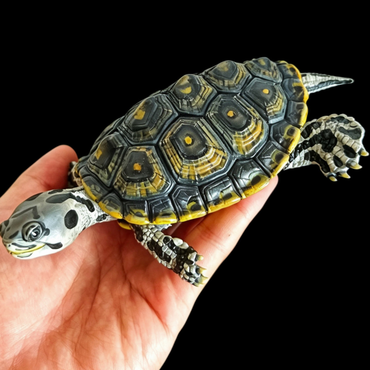 MANGROVE DIAMONDBACK TERRAPIN ECO-DIORAMA STATUE DINAVOID Studio
