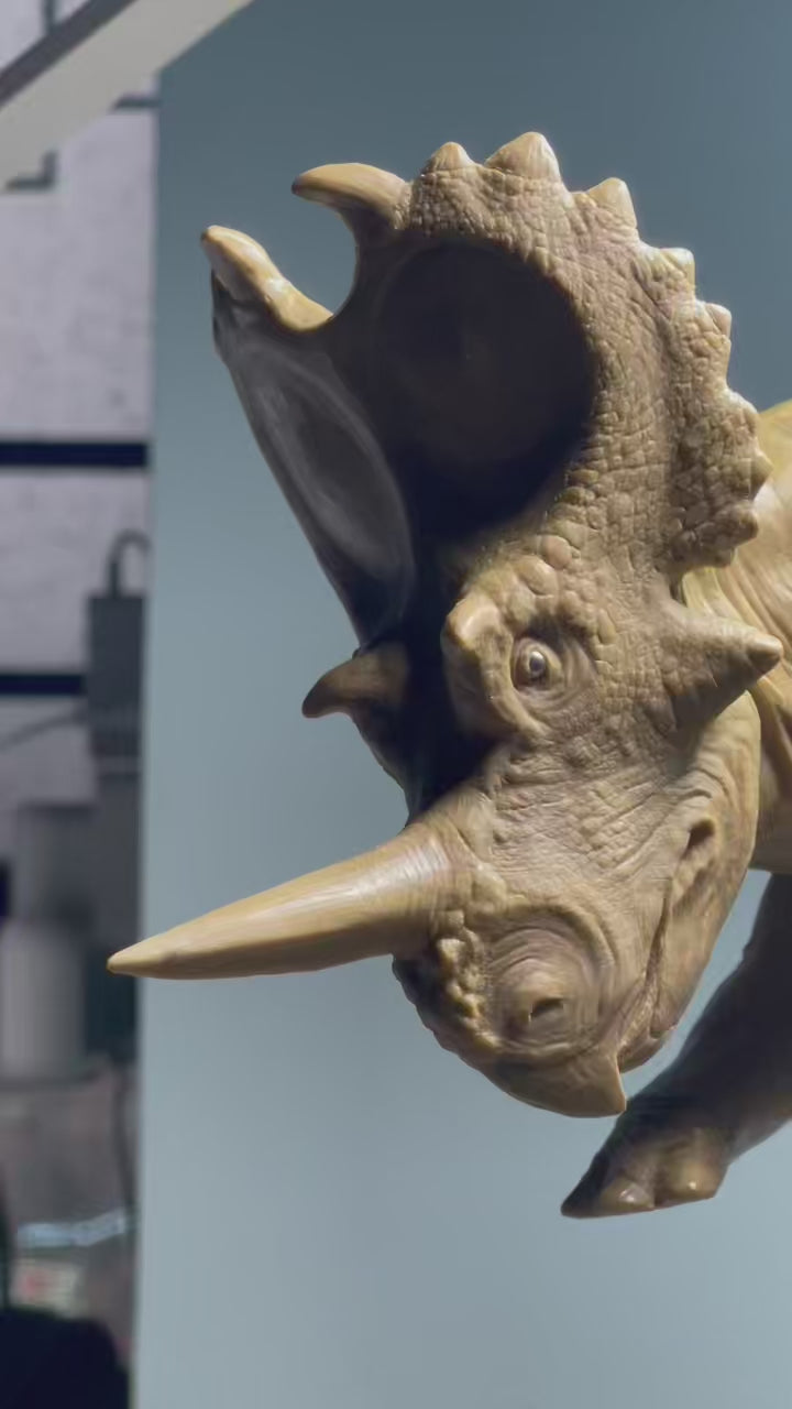 Centrosaurus Scene statue Model Kit 1:18 Scale Sen Sen Studio